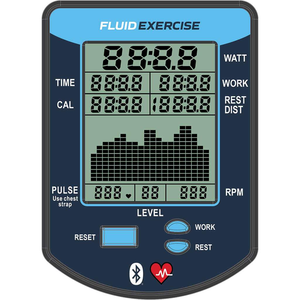 First Degree Fitness FluidExercise E750 Upper Body Ergometer Bike - Best for Home Cardio, Arm Workouts & Physical Therapy Recovery