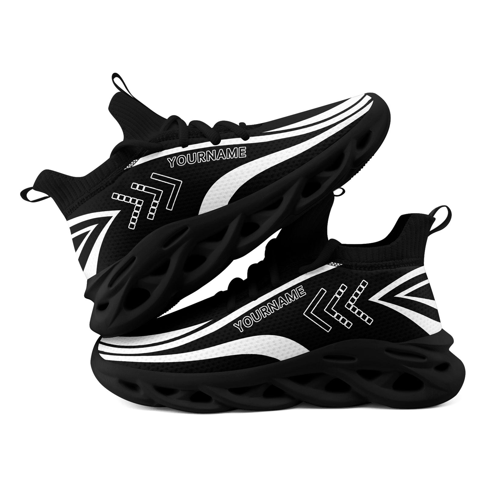 Custom Maxsoul Personalized Sneakers for Men & Women - Lightweight Comfortable Walking Shoes FN030A D023002 - Perfect for Running, Gym Workouts & Casual Wear