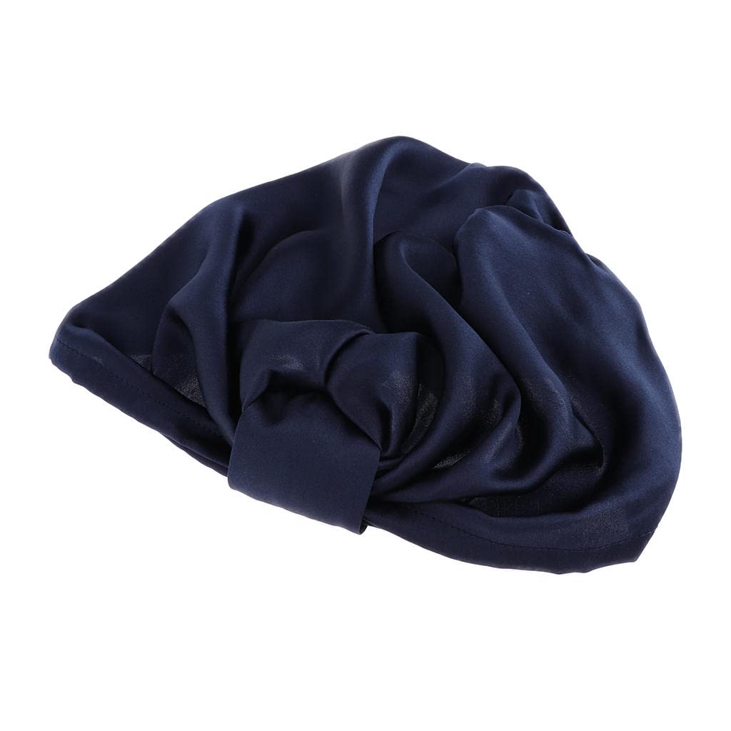 AMLESO Satin Sleep Hat for Women - Night Hair Styling & Care Bonnet Wrap - Soft & Breathable Hair Protection for Curly, Natural, Afro Hair (Great for Travel & Home Use)