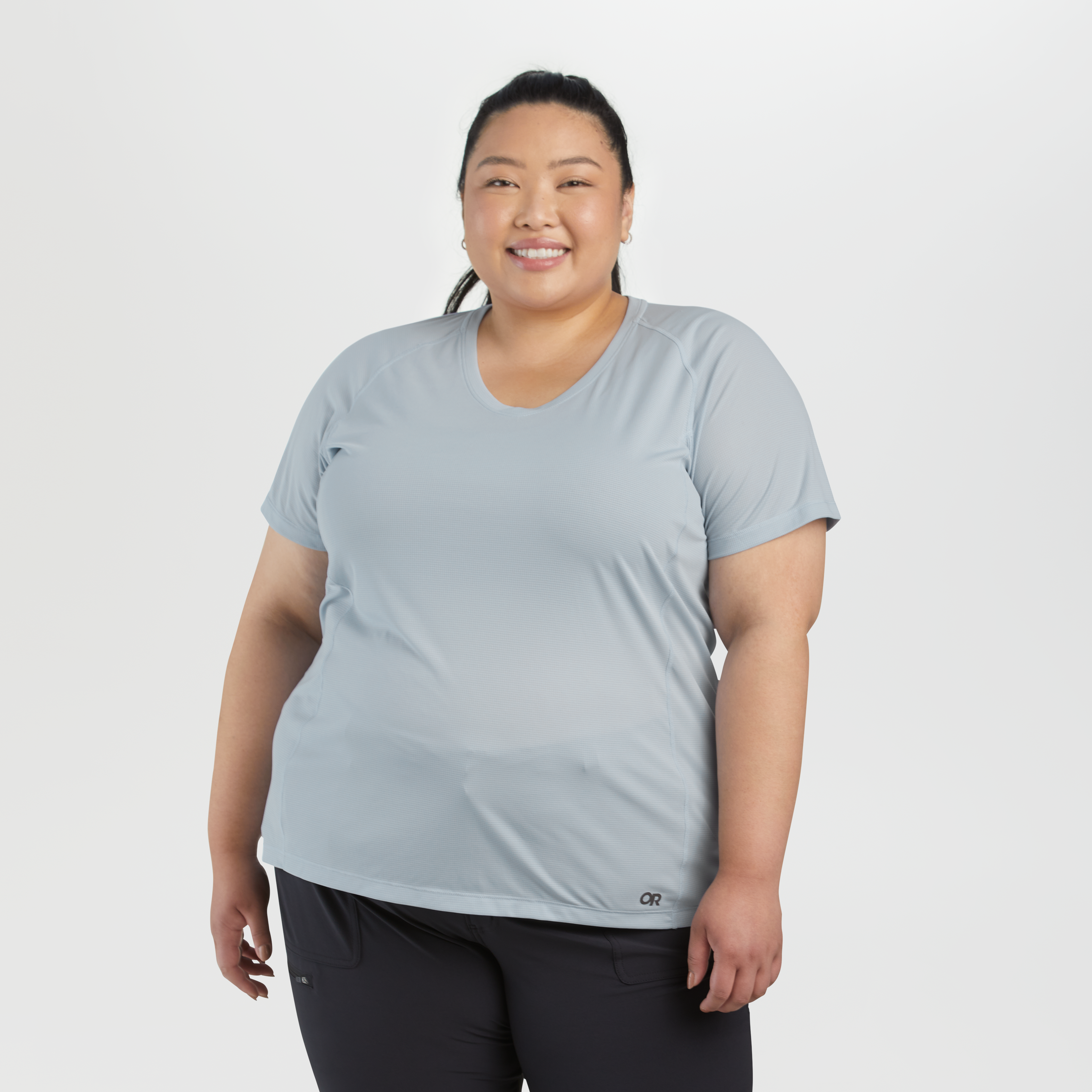 Women's Plus Size Echo T-Shirt - Soft & Comfortable Casual Tee for Everyday Wear | Perfect for Workouts, Lounging & Street Style