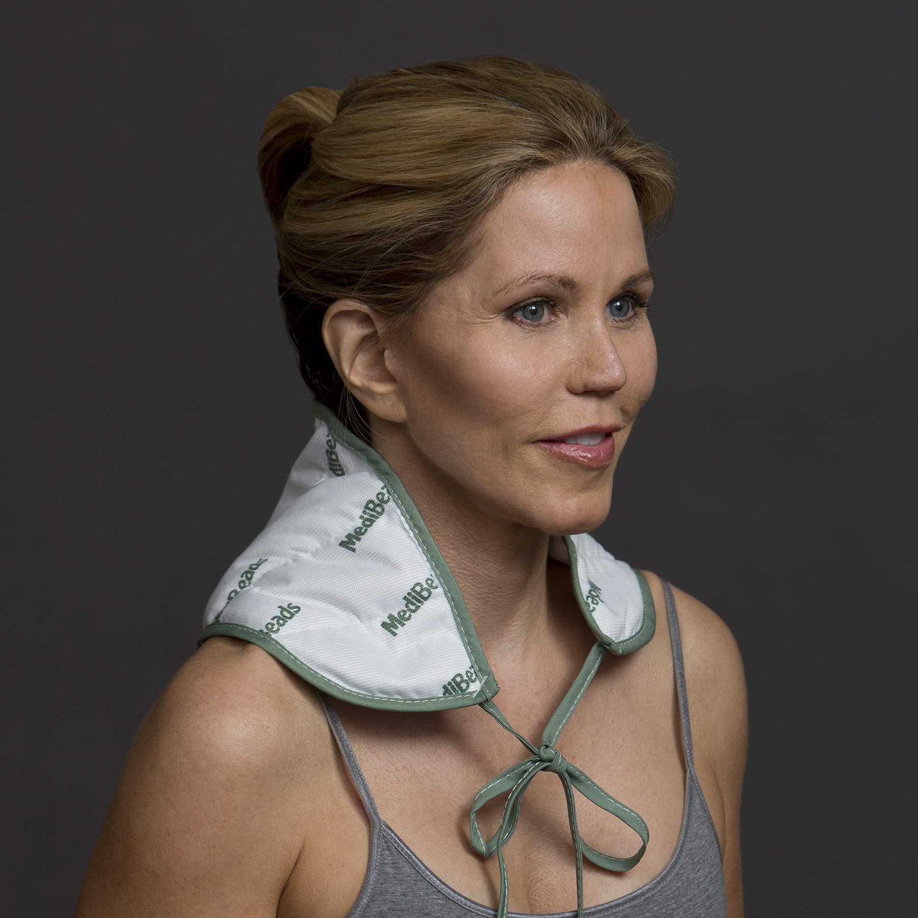 MediBeads Microwave Activated Moist Heat Therapy Neck Wrap - 8