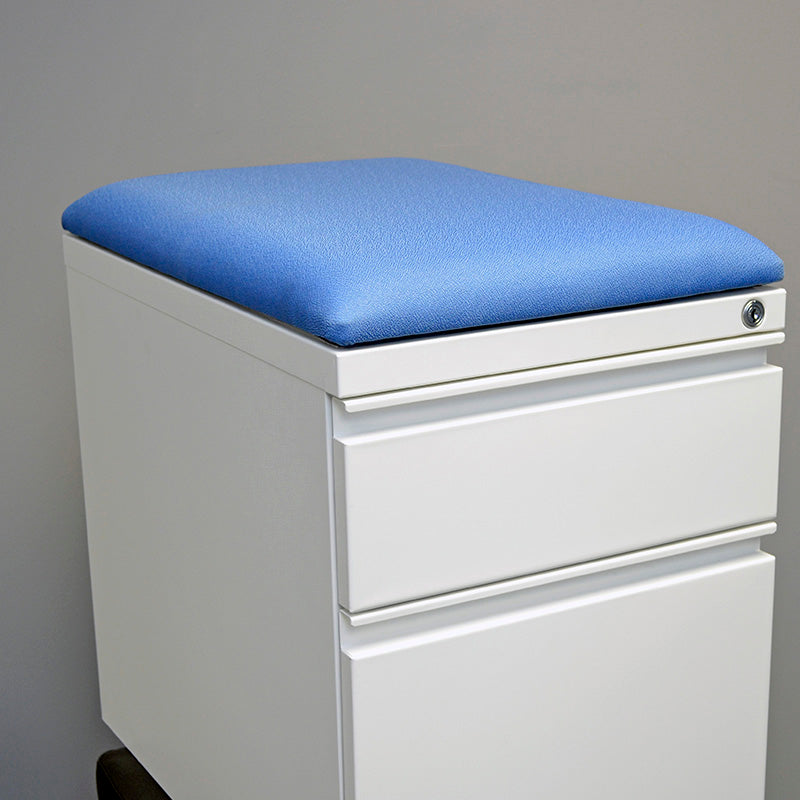 TRIO Adjustable Pedestal File Seat Cushion - Ergonomic Office Chair Support for Back Pain Relief - Perfect for Home Office, Gaming & Workstation Use