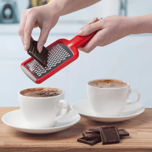 Premium Mini Fine Grater - Stainless Steel Microplane for Zesting, Grating Cheese & Spices - Perfect for Kitchen, Baking & Garnishing