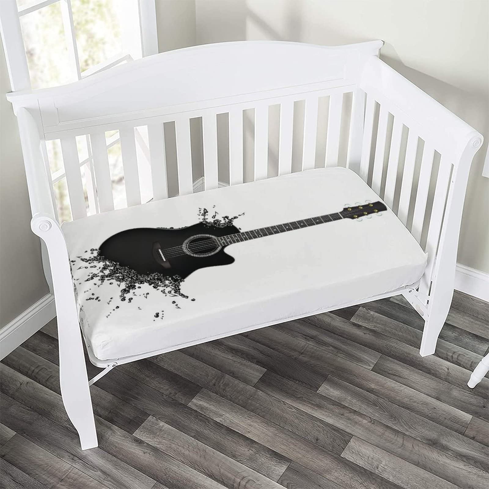 Microfiber Crib Fitted Sheet 28