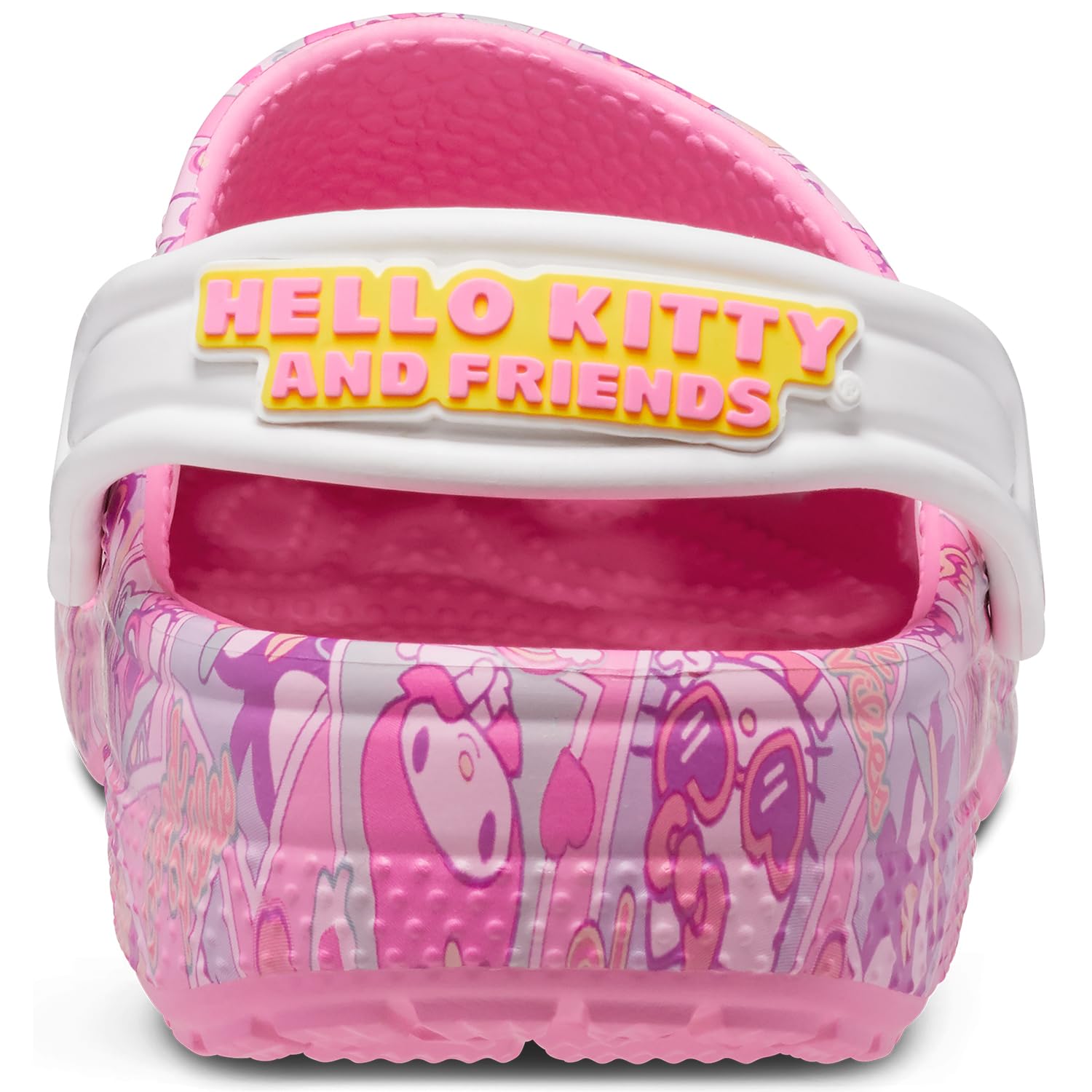 Crocs Unisex-Child Classic Hello Kitty Clog | Kids' Comfortable Slip-On Shoes for Playtime, Beach & Everyday Wear