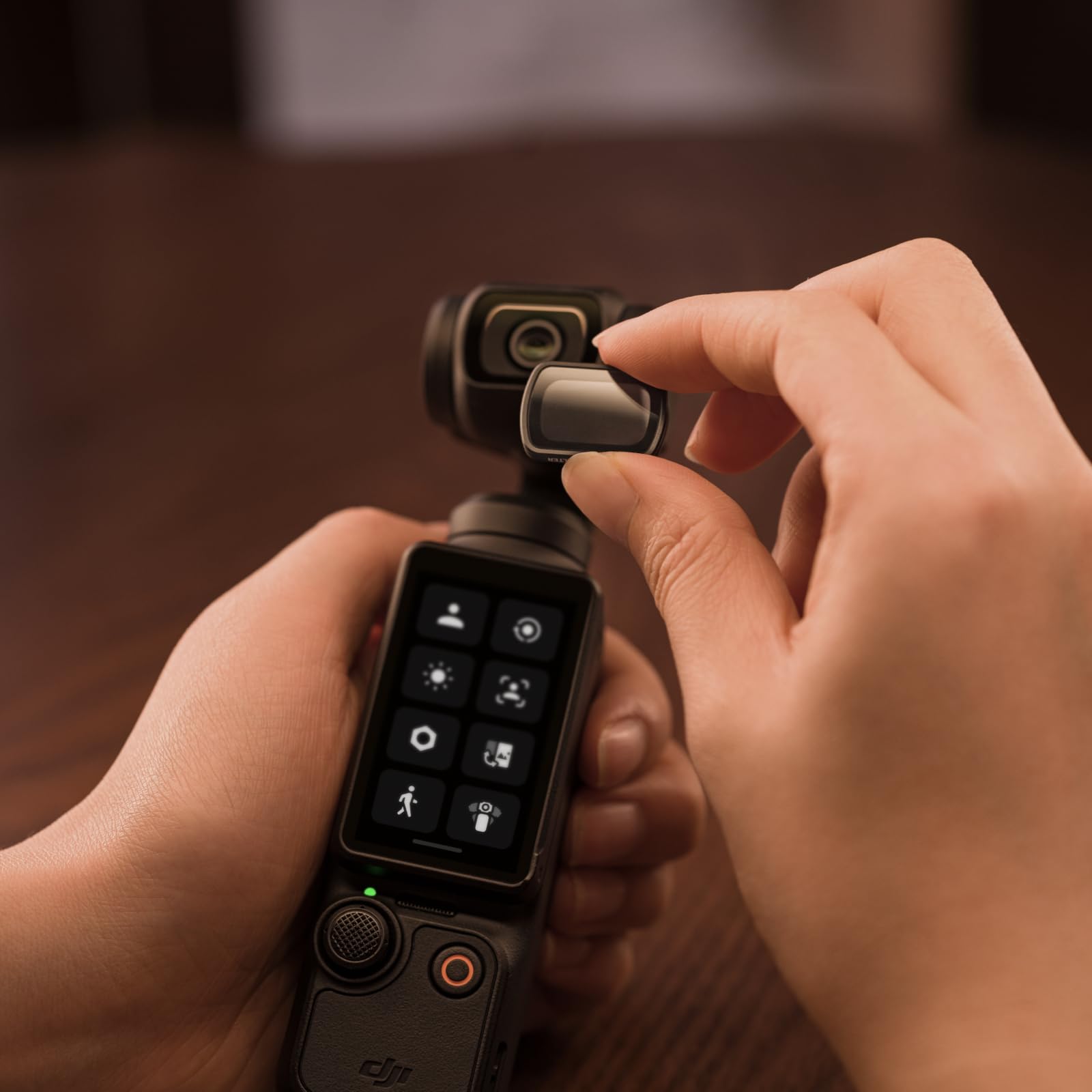Osmo Pocket 3 Black Mist Filter - Compatible with DJI Osmo Pocket 3 Camera - Softens Harsh Light for Cinematic Effects - Perfect for Vlogging, Travel & Low Light Photography