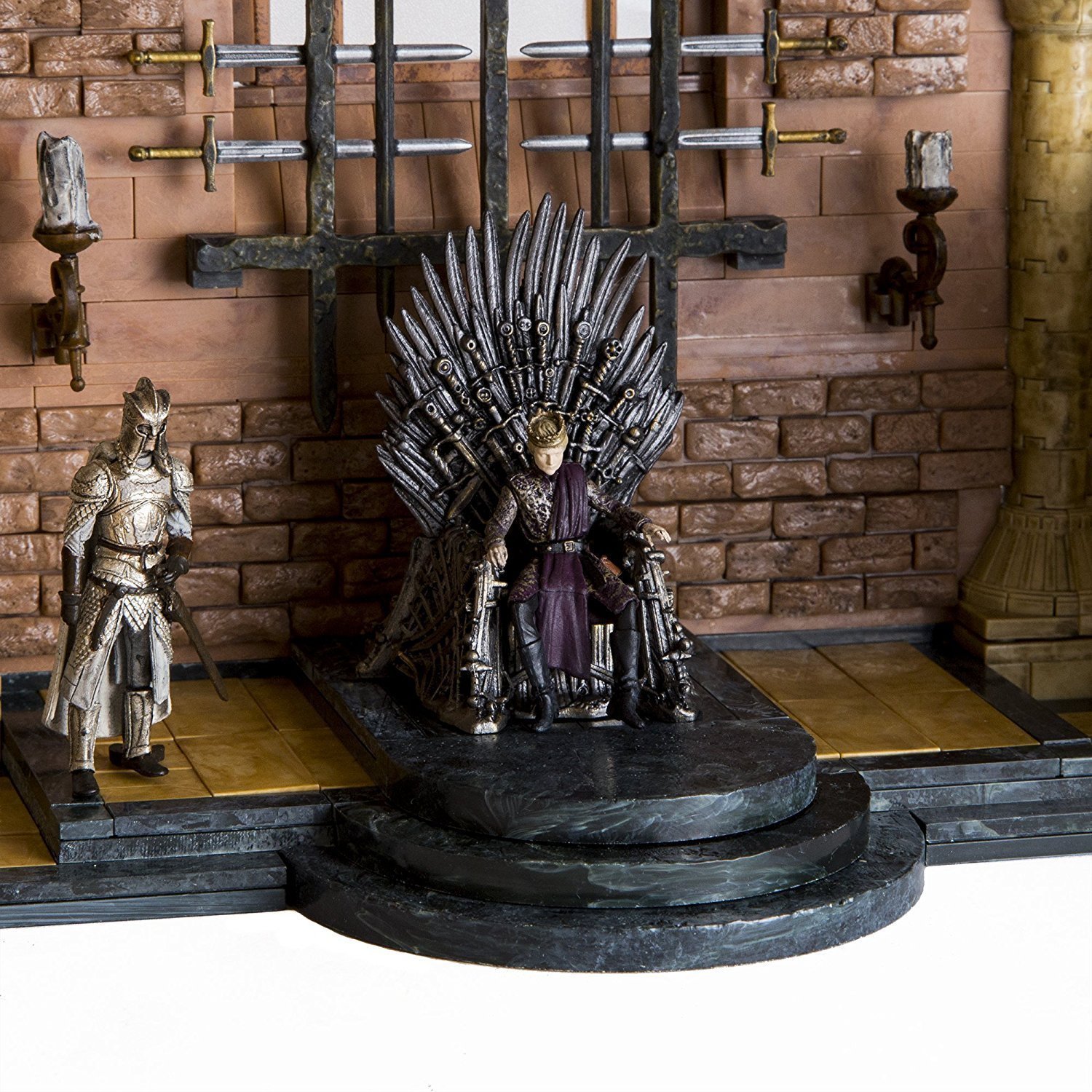 McFarlane Toys Game of Thrones Iron Throne Room Building Set - Official Collectible Construction Kit for Fans & Display - Perfect for Home Decor, Gifts, and Game of Thrones Merchandise Collections