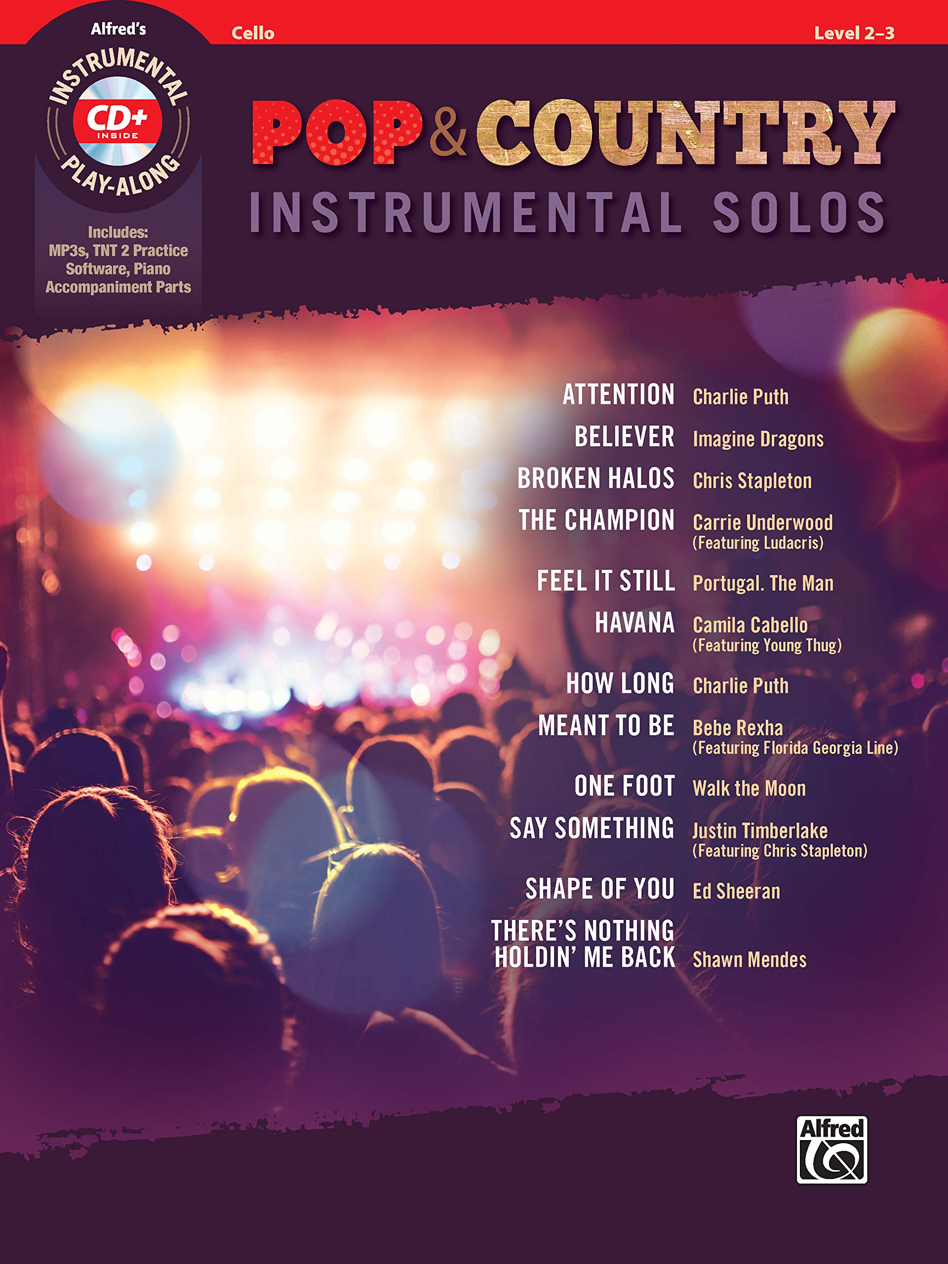 Pop & Country Instrumental Solos for Strings: Violin, Viola & Cello Book with CD - Perfect for Practice, Performances & Music Lessons (Instrumental Solos Series)