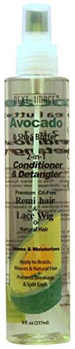 Next Image Avocado 2-in-1 Leave-In Conditioner & Detangler for Dry, Damaged Hair - Pack of 2 | Hydrating Hair Treatment for Smooth, Frizz-Free Hair at Home or Salon