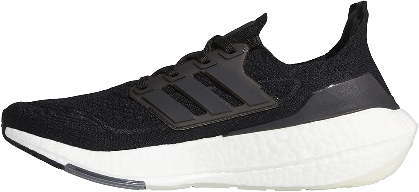 Adidas Ultraboost 21 Men's Running Shoes - Size 6 Black/White | Lightweight Cushioned Sneakers for Jogging, Gym Workouts & Daily Wear