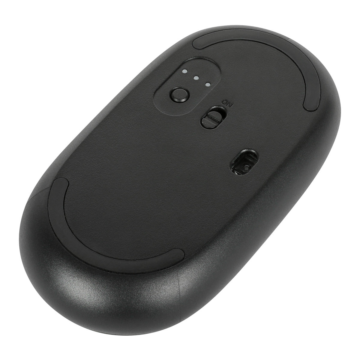 Compact Multi-Device Bluetooth® Antimicrobial Keyboard & Mouse Bundle - Wireless Set for Home Office, Gaming, and Travel Use