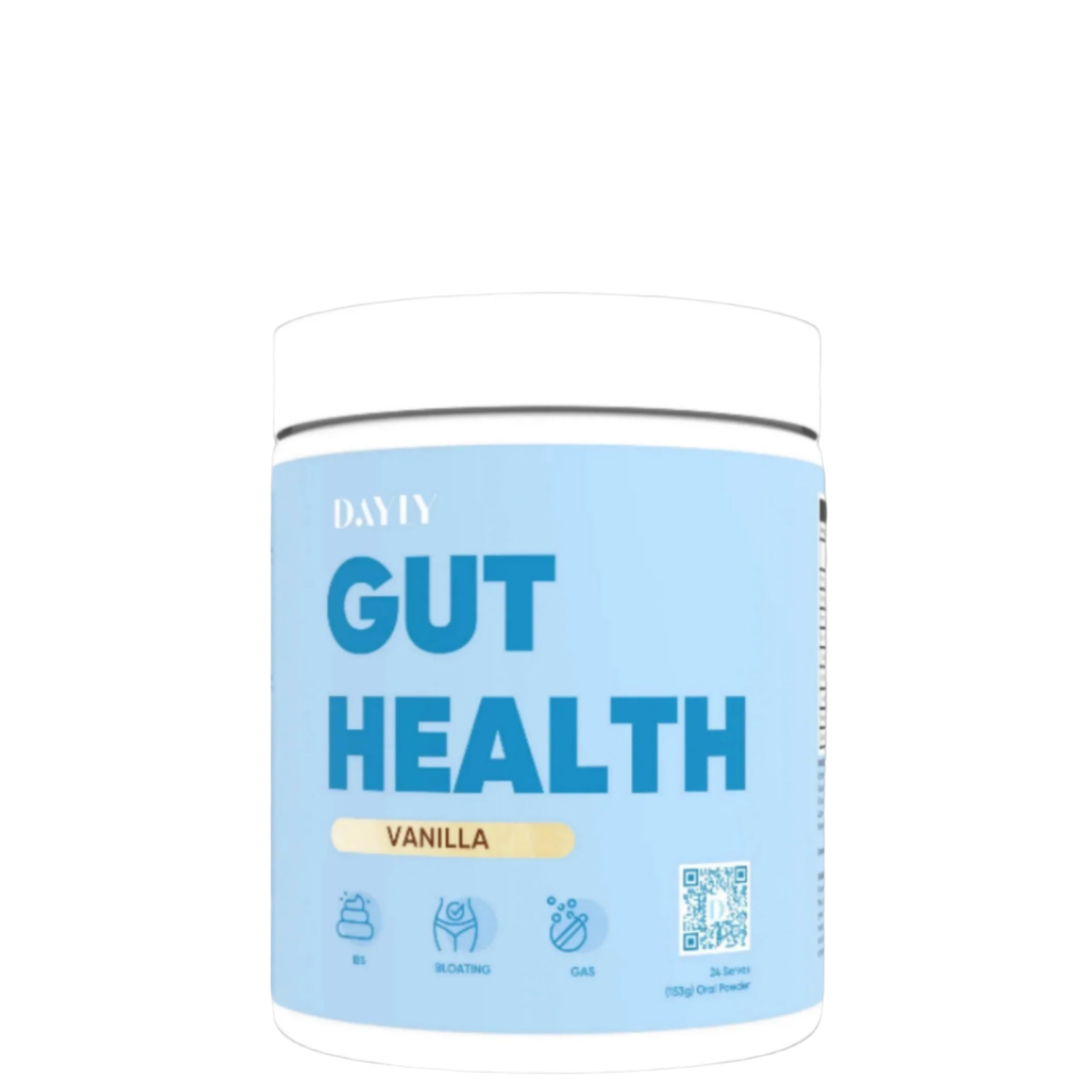 Daily Gut Health Vanilla Probiotic Supplement - Supports Digestion & Immune System - Ideal for Smoothies, Yogurt & Healthy Breakfasts