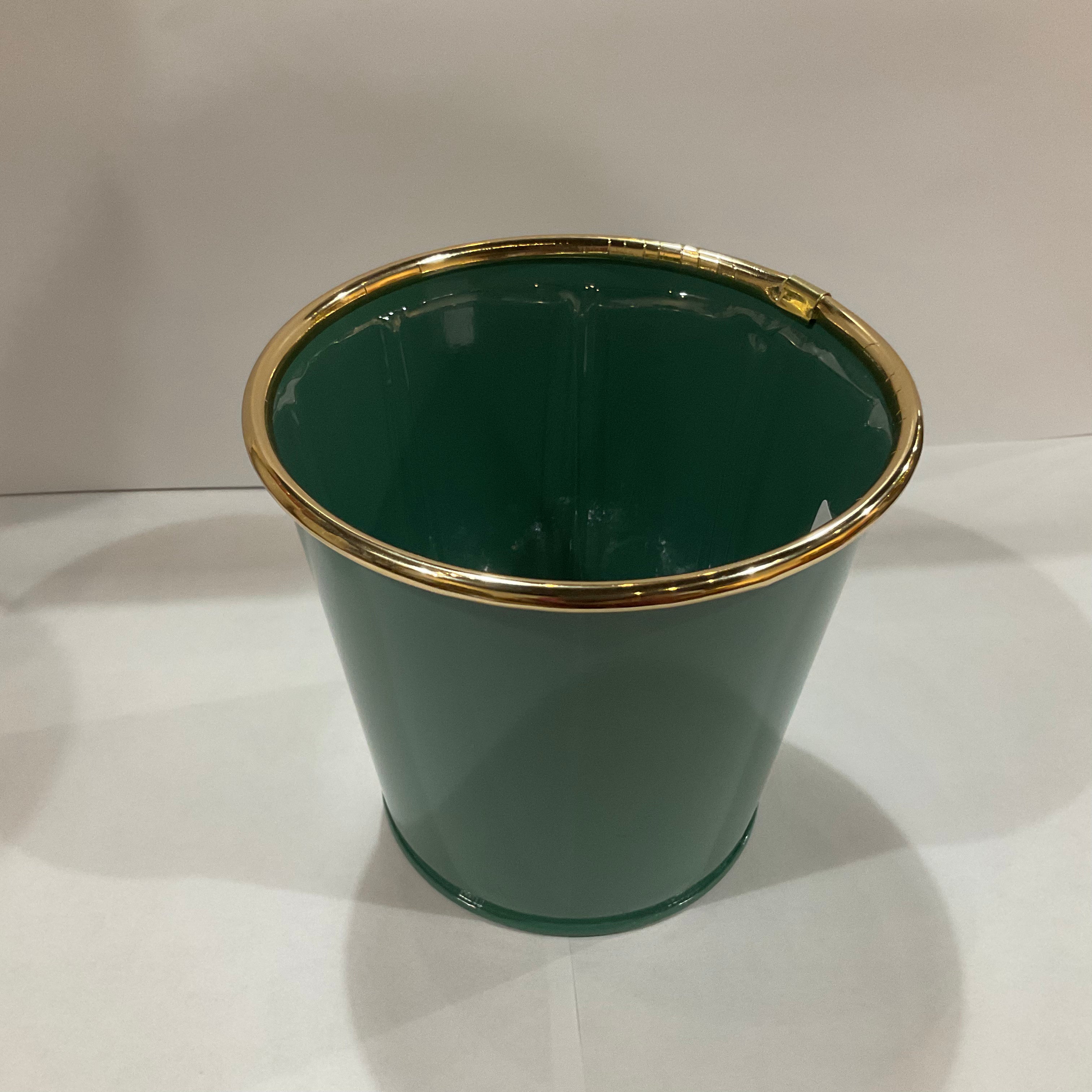 Festive Gold Rim Pot Cover 4 - Elegant Decorative Lid for Cooking Pots - Perfect for Holiday Dinners & Kitchen Decor