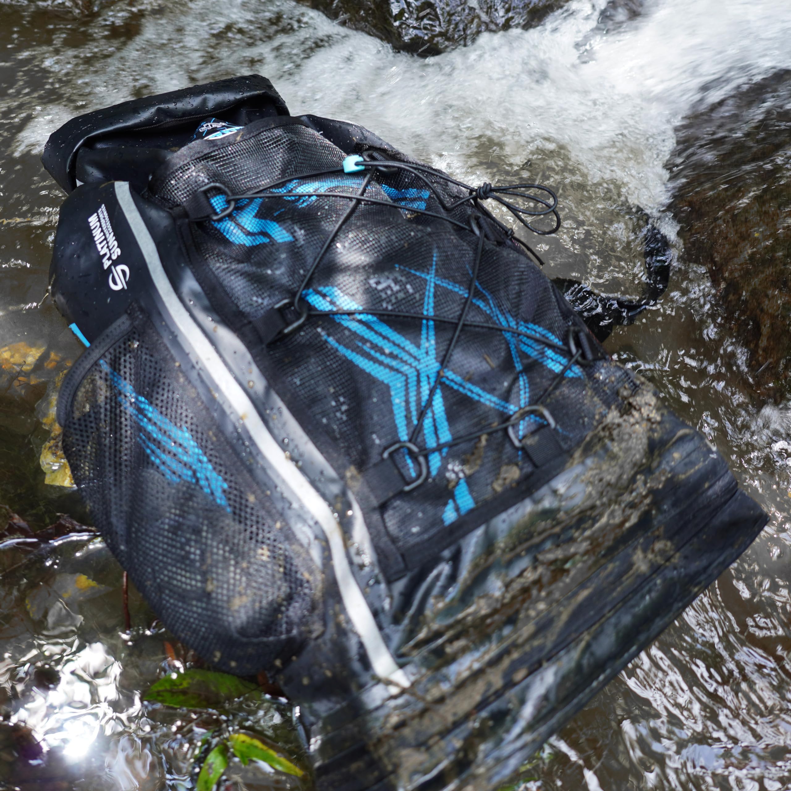Waterproof 40L Dry Bag Backpack for Travel, Hiking & Boating