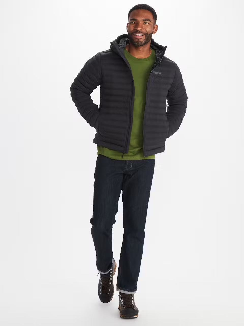 Marmot Echo Featherless Hoody Men's Lightweight Water-Resistant Jacket for Hiking, Camping & Outdoor Adventures