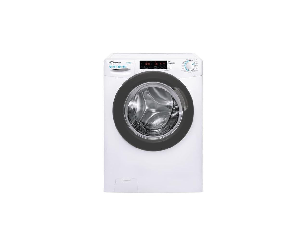 CANDY Front Load Washing Machine CSS1410TWMRE-47 - Energy Efficient Laundry Appliance for Home & Apartment Use