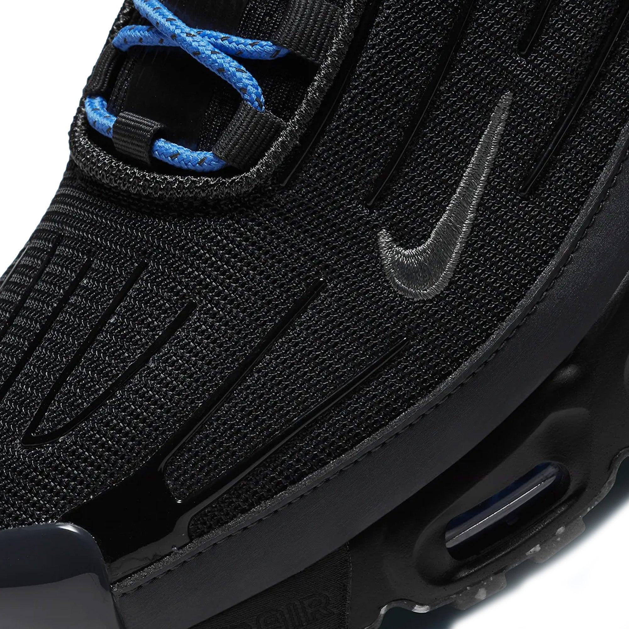 Nike Air Max Plus 3 'Black Blue' Men's Running Shoes (2020) - Lightweight Cushioned Sneakers for Gym Workouts & Casual Streetwear