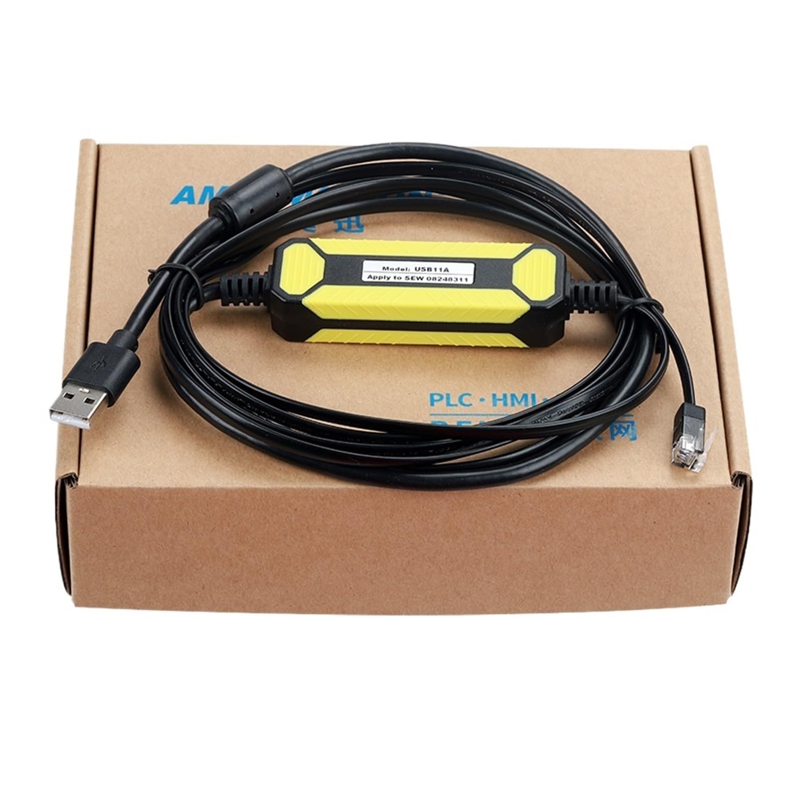 SEW Inverter USB11A Encoder Communication Cable Converter Line 08248311 - Compatible with SEW Drives for Industrial Automation & Motor Control