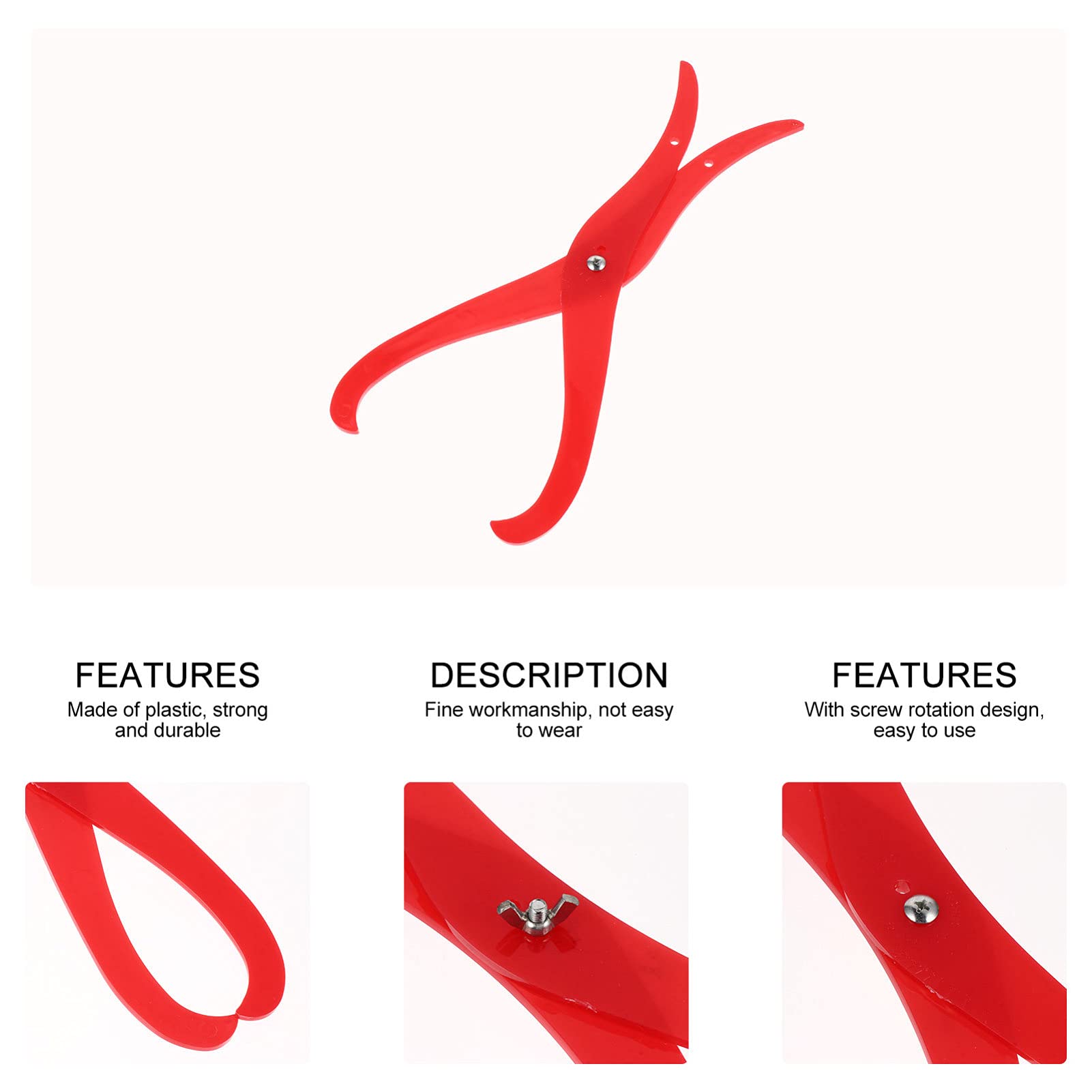 3-Pack Ceramic Calipers for Pottery & Clay Modeling - Bent Leg Measuring Tool for Ceramics, Crafts, and DIY Projects - Perfect for Sculpting, Pottery Making, and Art Classes