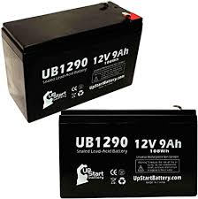 12V 9Ah F2 Universal Replacement Battery - Compatible with Scooters, Mobility Chairs & Power Wheels - Long-Lasting & Reliable Power Supply for Outdoor & Indoor Use