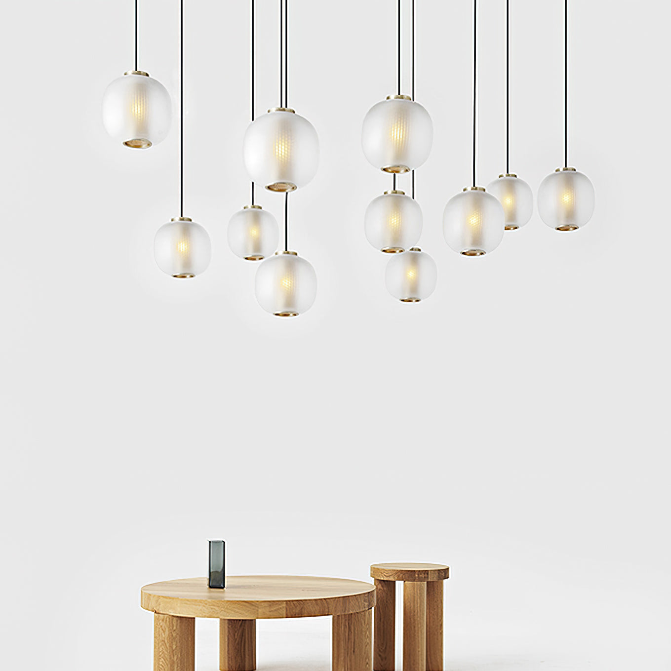 Bloom Glass Pendant Light - Modern Hanging Fixture for Kitchen Island, Dining Room & Bedroom Lighting | Dimmable LED Chandelier for Home Decor