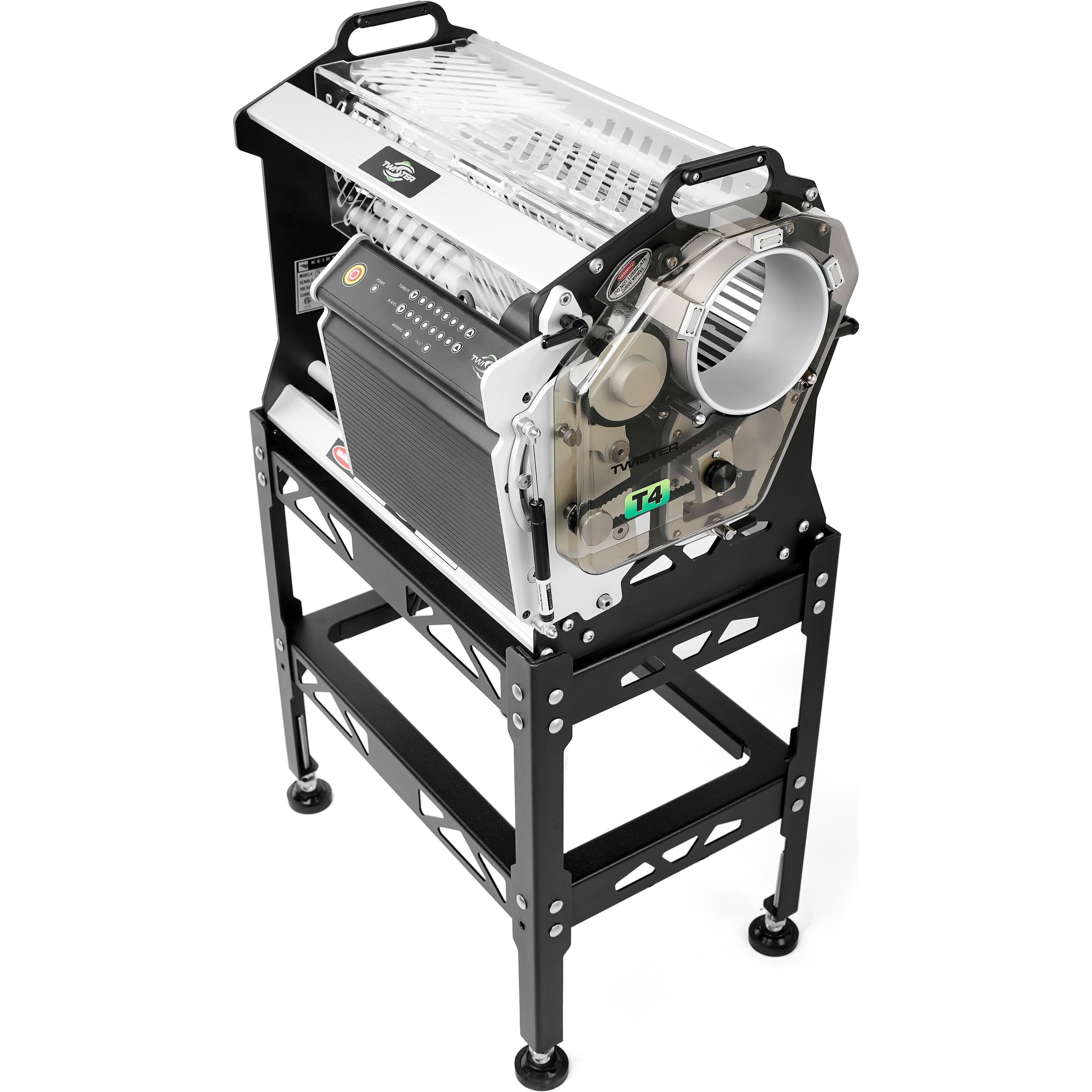 Twister T4 Variable Speed Tandem Bud Trimming Machine with Trim Saver System - Perfect for Commercial Cannabis Harvesting & Processing