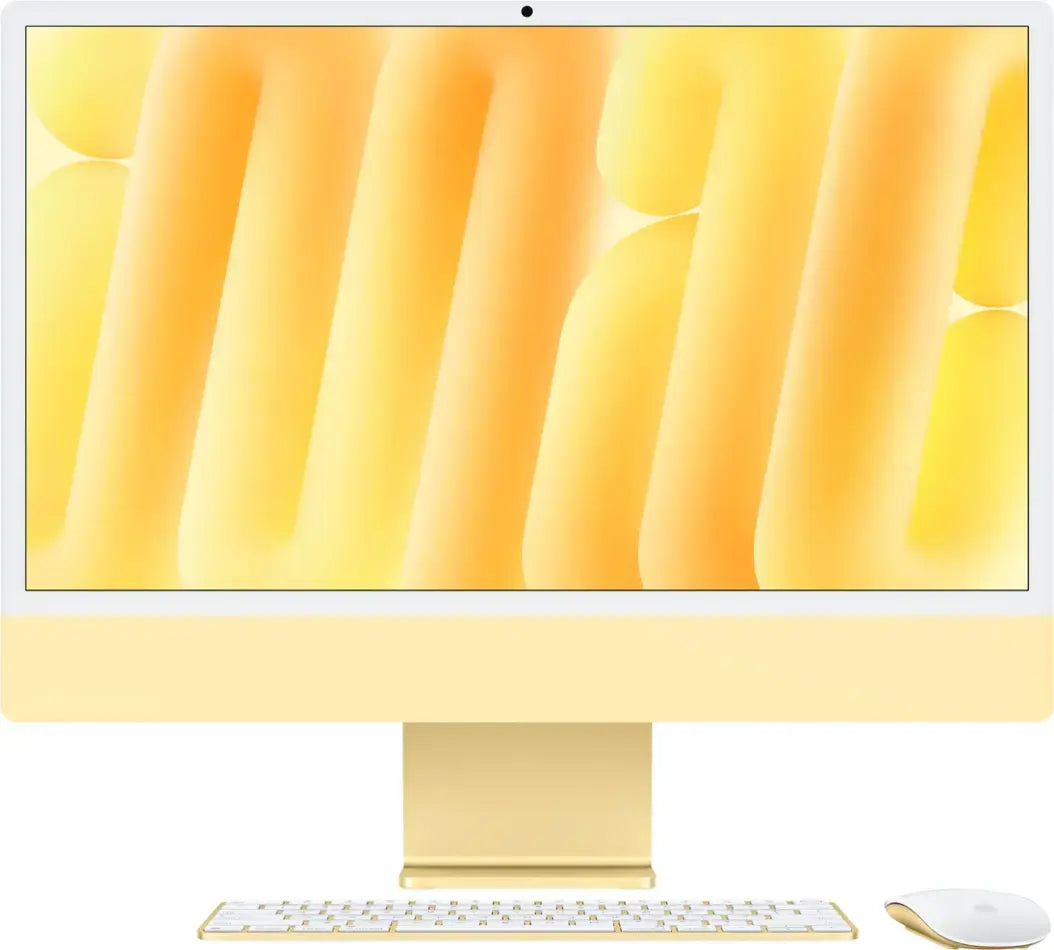 Apple iMac 24-inch All-in-One Desktop with M1 Chip, 8-Core CPU & GPU, 8GB RAM, 256GB SSD, 4.5K Retina Display - Perfect for Home Office, Graphic Design & Video Editing