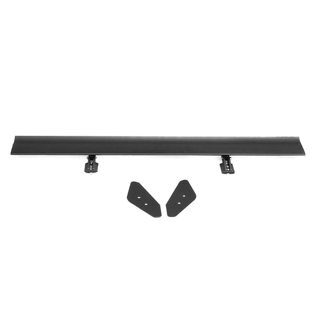 Universal Rear Trunk Lip Spoiler - Aluminum Matte Black Car Spoiler Wing for Most Vehicles | Enhances Style & Aerodynamics | Perfect for Sedans, Coupes & Hatchbacks