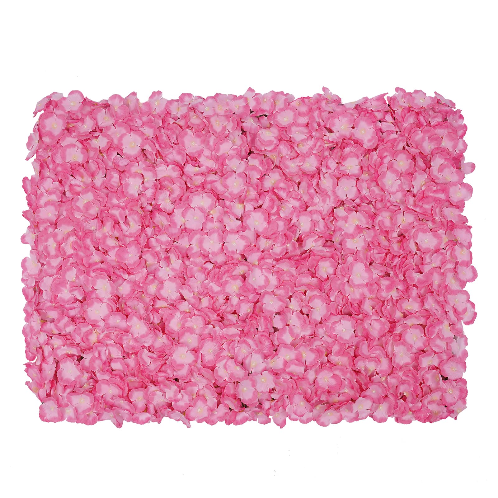 20pcs Artificial Flower Panels - Dark Pink Silk Flower Wall Decor for Wedding, Party, Christmas Backdrop, Home & Festival Photo Booth Background | Perfect for Indoor/Outdoor Events & Social Media Photos