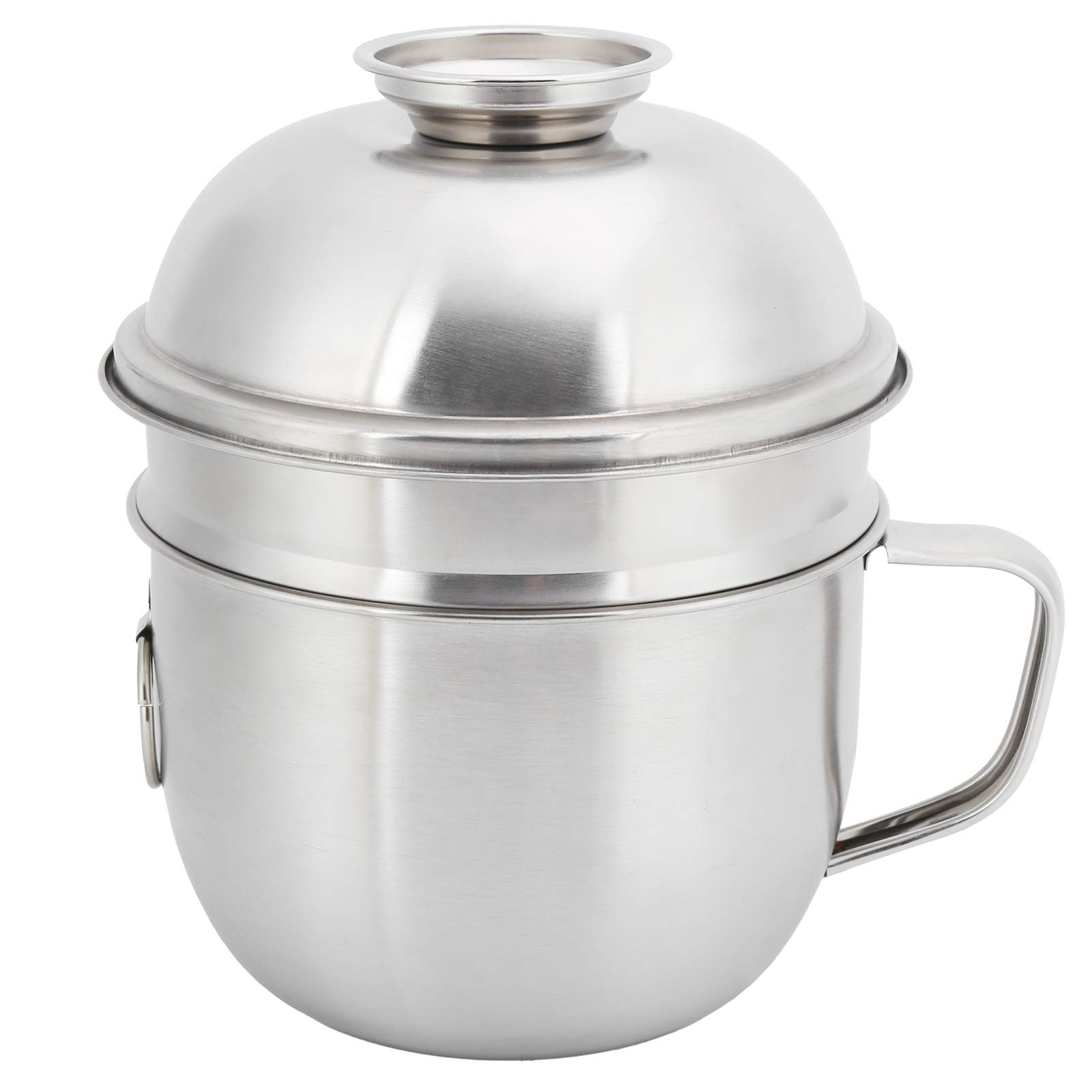 Stainless Steel Lunch Box - Double Layer Bento Container with Multipurpose Lid, Leak-Proof & Eco-Friendly for Kids & Adults | Perfect for School, Office, Picnics & Meal Prep