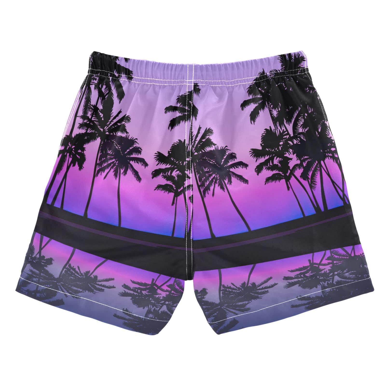 Linqin Spider Web Boys Swim Trunks - Quick Dry Toddler Beach Board Shorts for Kids 2-16 Years | Perfect for Pool, Beach & Water Sports