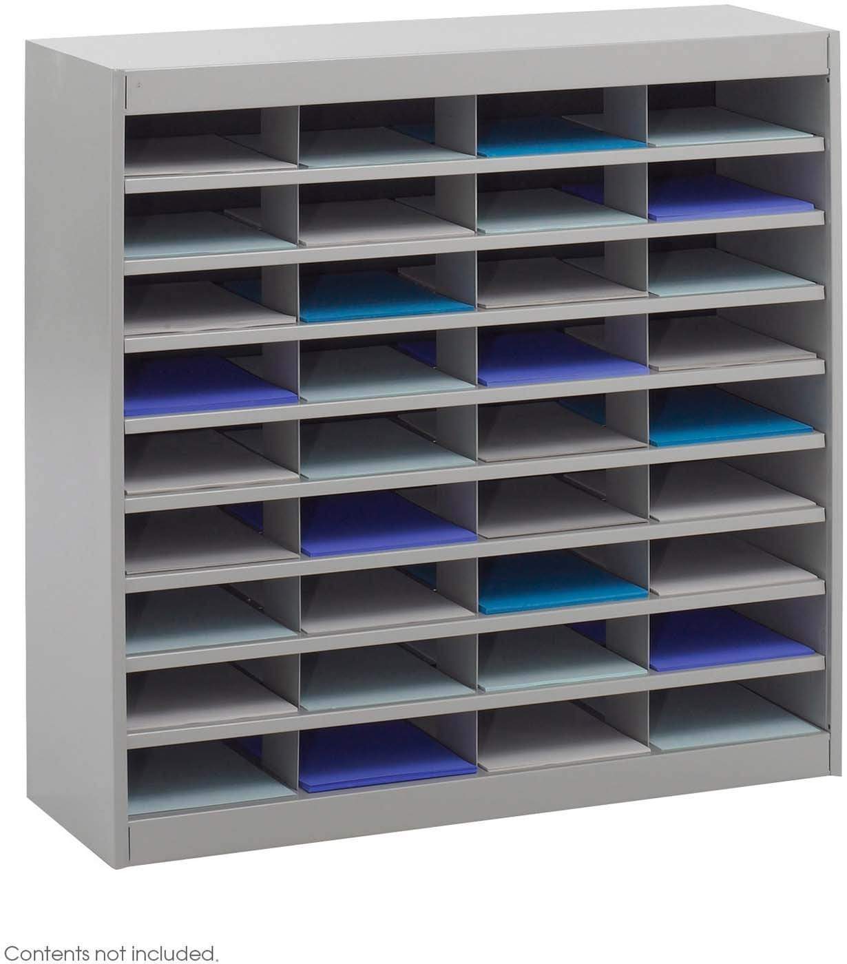 EZ Stor® Literature Organizer - 36 Letter Size File Folders with Dividers for Office Documents | Perfect for Filing Cabinets, Home Office Organization & School Supplies Storage