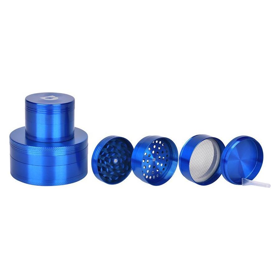 Dulytek 4-Chamber Herb & Spice Grinder - Perfect for Cooking, Baking, and Herbal Preparation