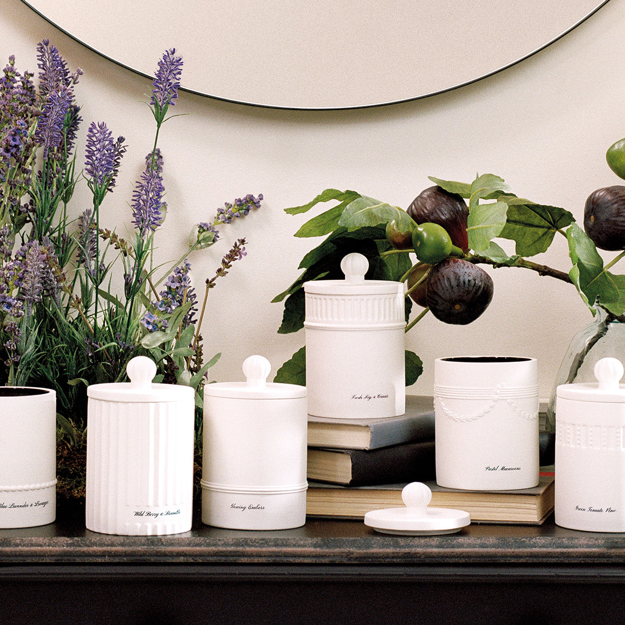 Lilac Lavender & Lovage Scented Soy Wax Candle for Home | Relaxing Aromatherapy, Bedroom Decor & Gift Idea