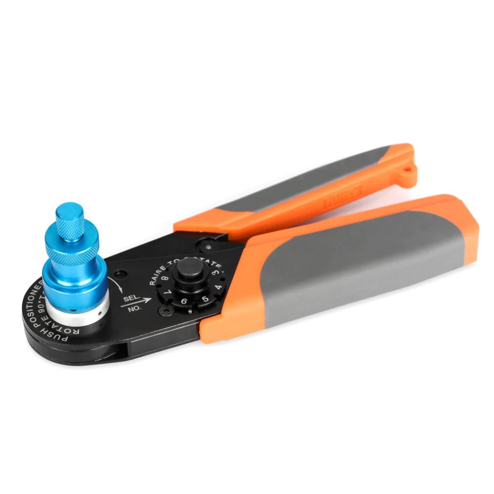 Adjustable Indent Crimper Tool for Miniature & Sub-Miniature Connectors - AWG 32-20 Wire Crimping Pliers | Perfect for Electronics, DIY Projects & Electrical Repairs