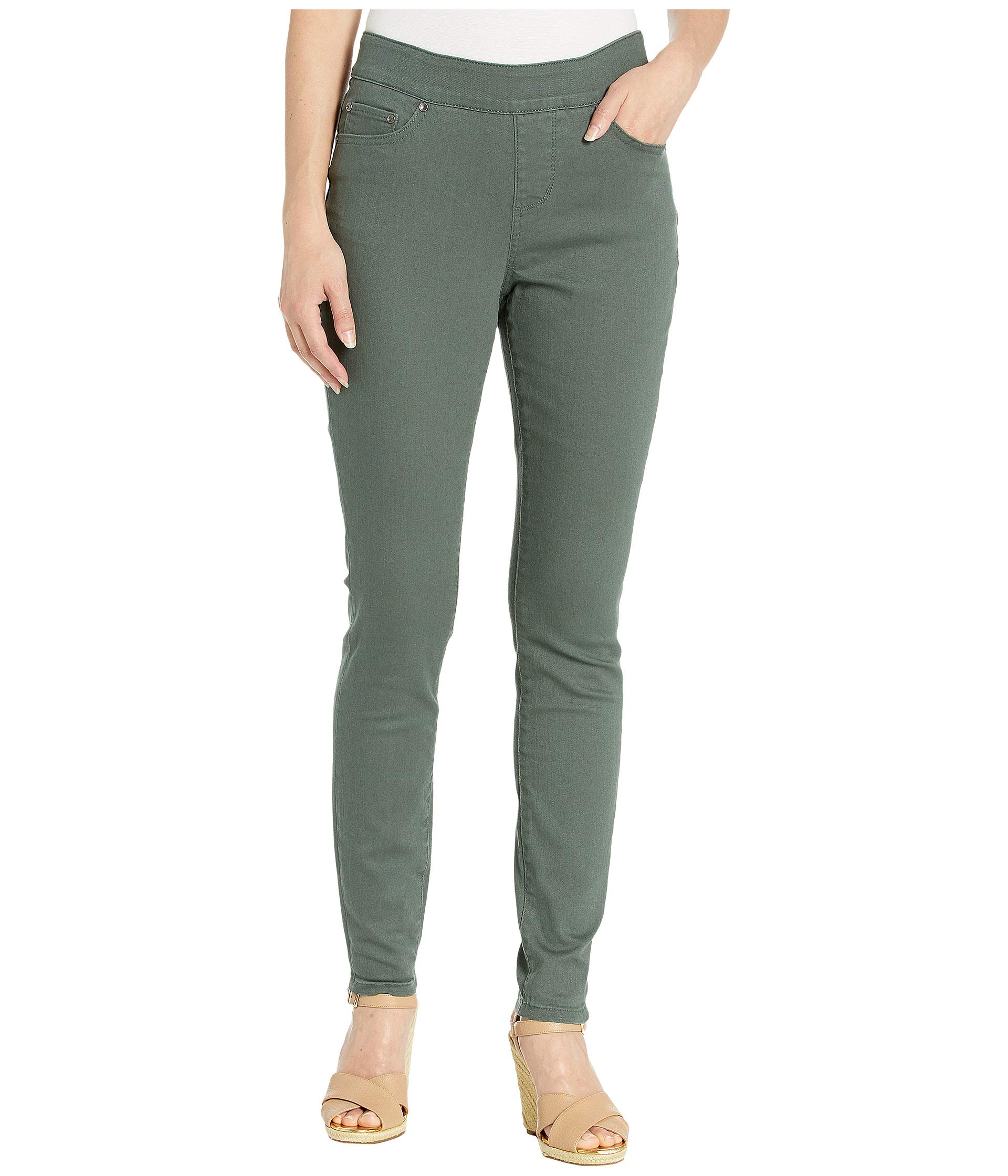 Jag Jeans Women's Maya Skinny Pull-On Stretch Denim Pants - Comfortable High Waist Jeans for Work, Travel & Everyday Wear
