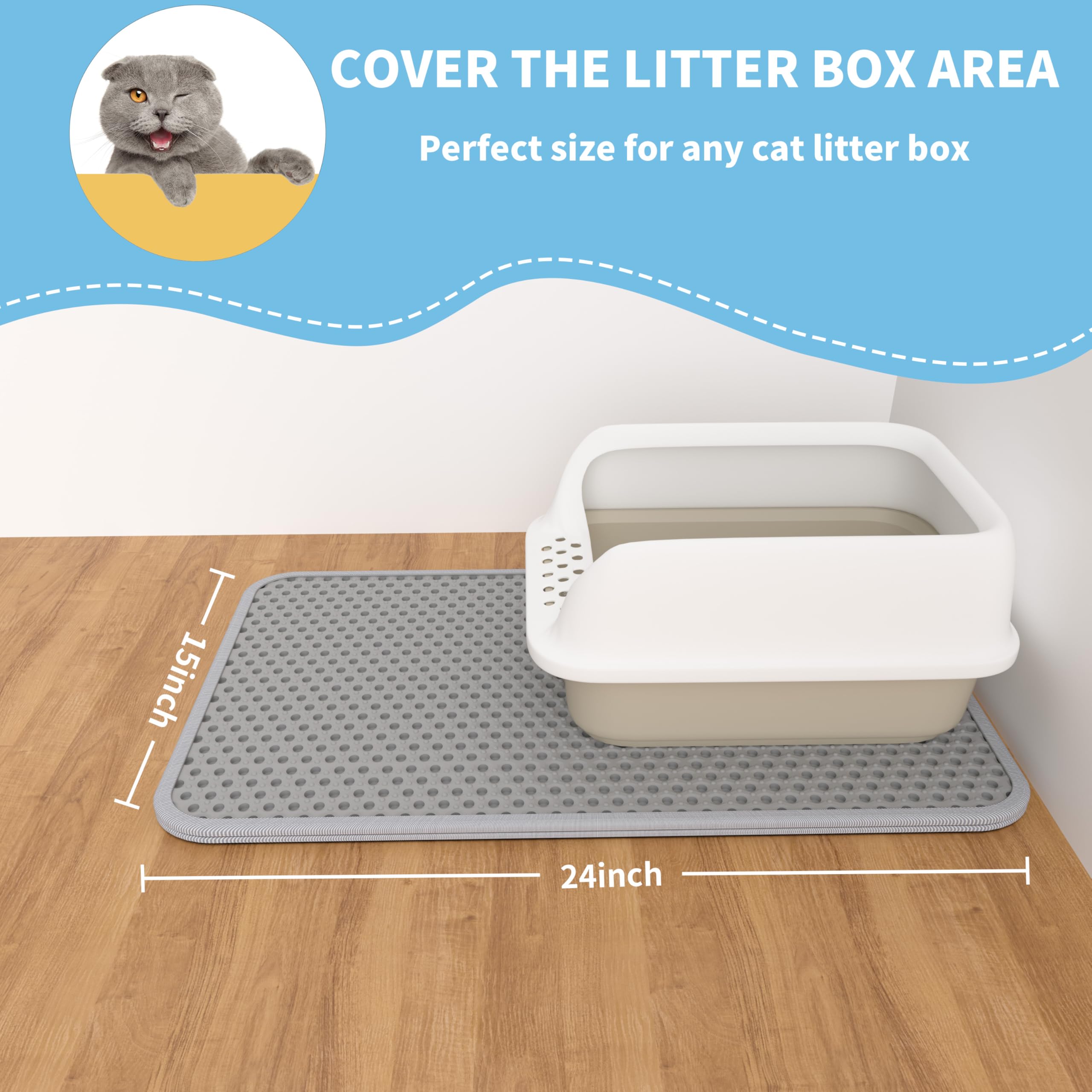 Premium Cat Litter Mat Small - 24
