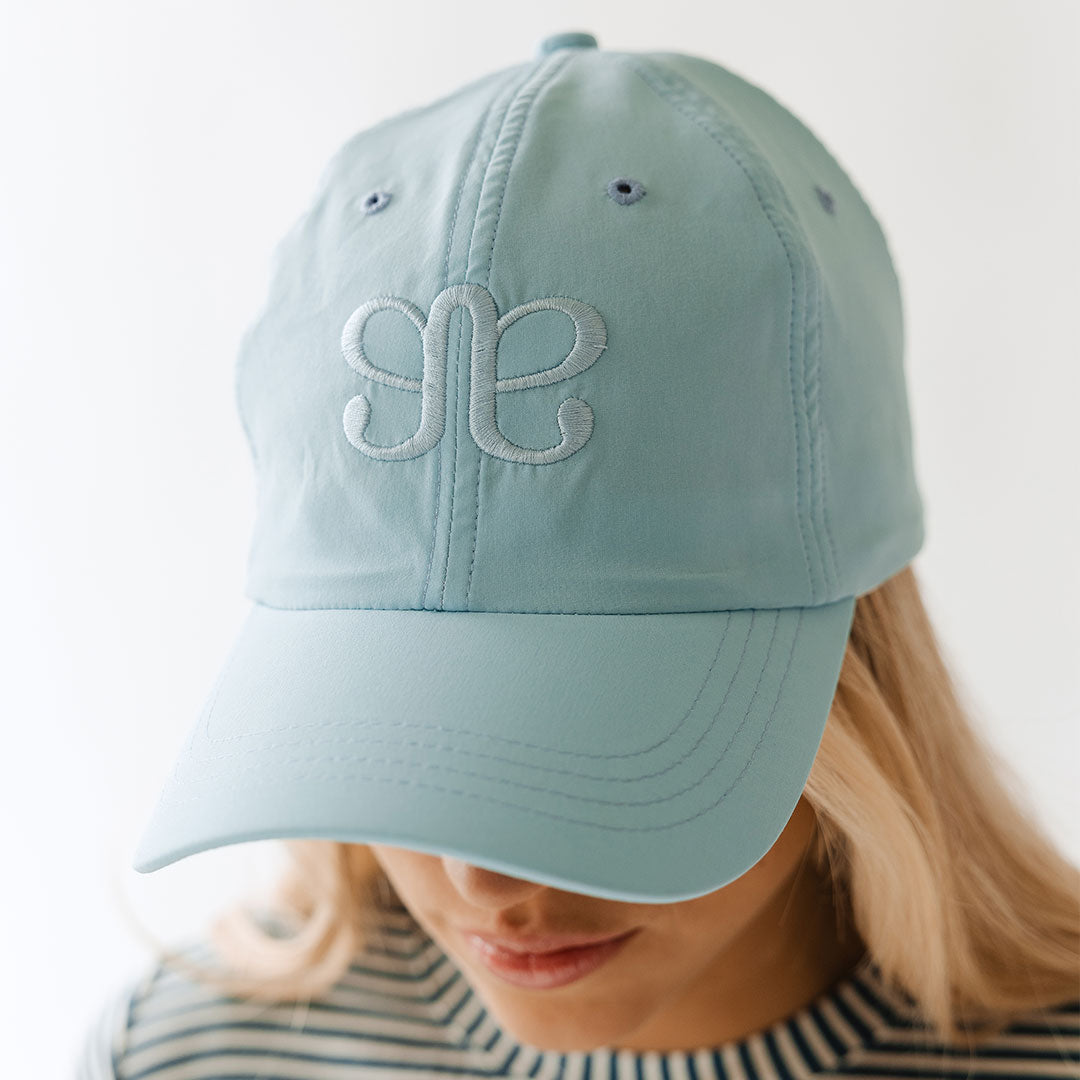 Stylish Aqua Blue Everyday Hat for Men & Women - Perfect for Outdoor Activities, Beach, and Casual Wear