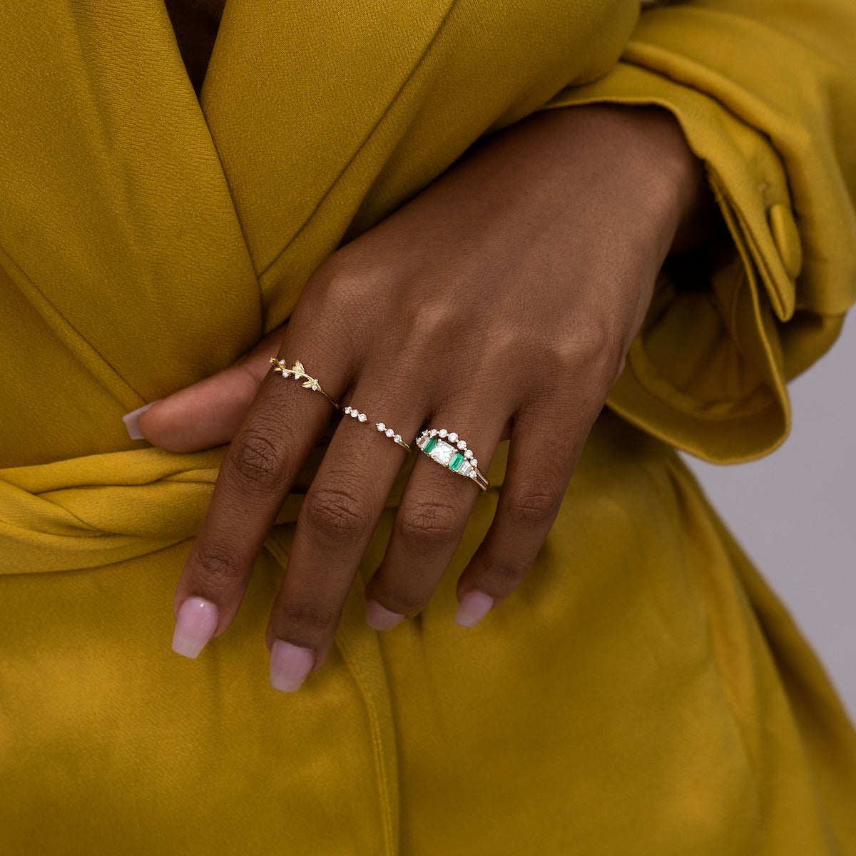 Celestial Arch Ring for Women - Elegant Wide Band Statement Ring for Everyday Wear & Special Occasions | Boho Jewelry Gift Idea