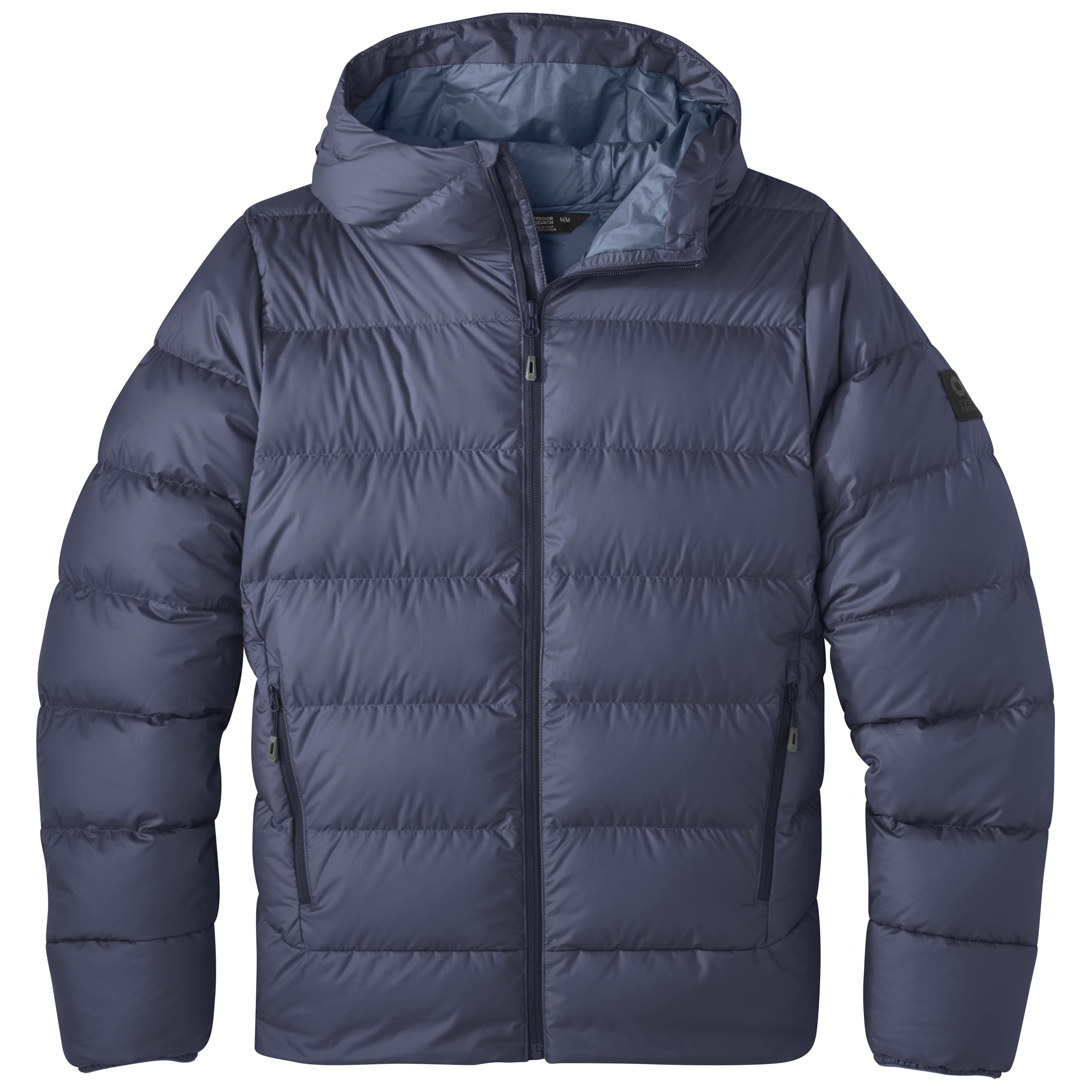 Outdoor Research Men's Coldfront Down Hoodie - Lightweight Insulated Winter Jacket for Hiking, Camping & Outdoor Activities