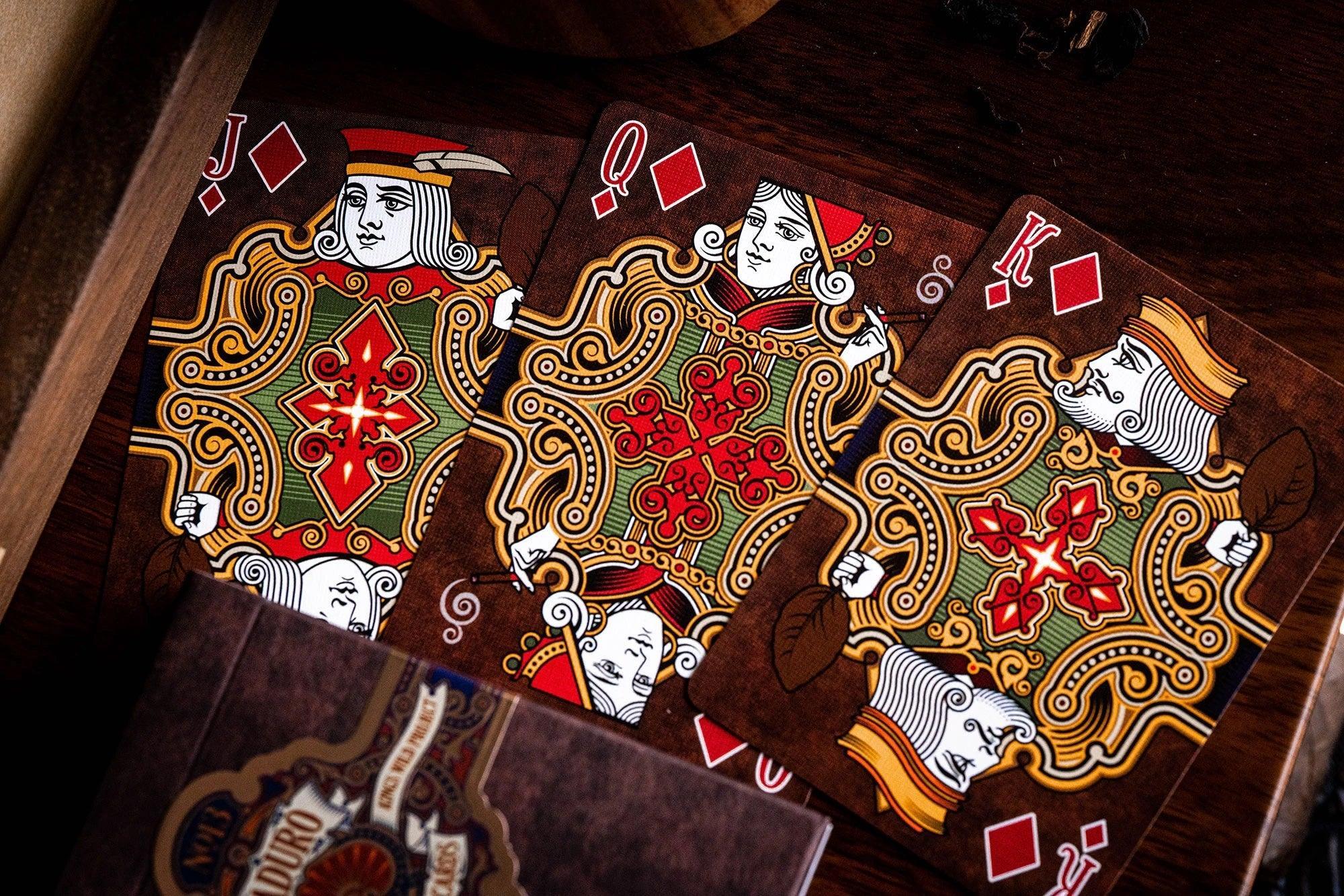 Premium Gold Maduro Playing Cards - 2nd Edition | Luxury Poker & Card Games for Parties, Magic Tricks & Collectors