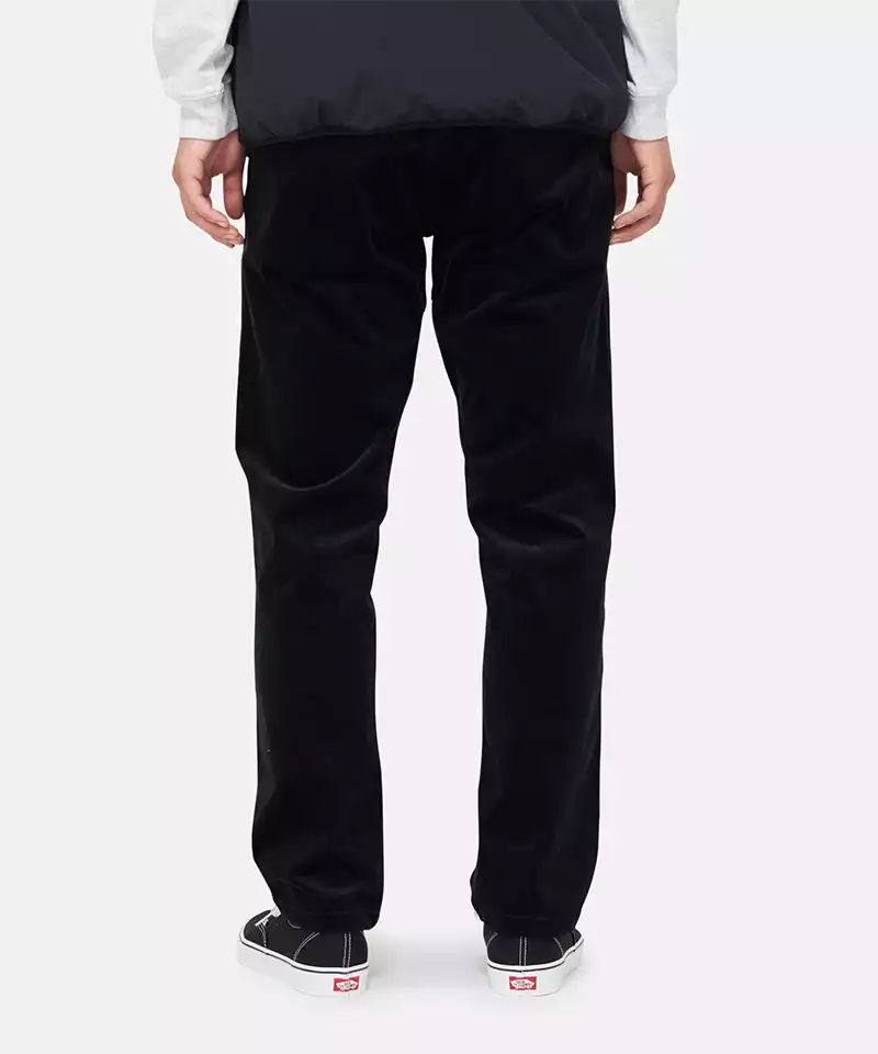 Stylish Corduroy NN Cropped Pants for Women - Trendy High Waist Slim Fit Comfortable Trousers for Casual Outfits & Fall Fashion