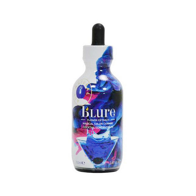 Wild Hibiscus Butterfly Pea Flower Extract - 100ml | Natural Blue Tea Powder for Baking, Cocktails & Wellness Drinks | Vegan, Gluten-Free Herbal Supplement