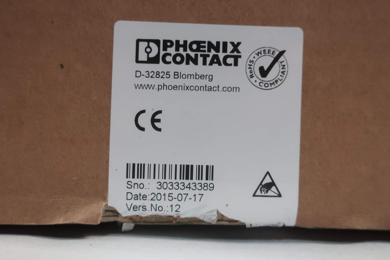 PHOENIX CONTACT 2891001 FL Switch SFNB 5TX - 5-Port Industrial Ethernet Switch for Harsh Environments | Reliable Network Connectivity for Factory Automation & Smart Buildings