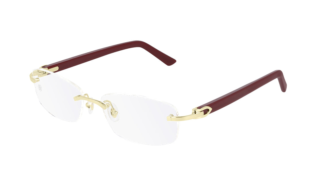 Cartier 0048O Luxury Sunglasses for Men & Women - UV Protection, Polarized Lenses - Perfect for Driving, Beach & Outdoor Activities