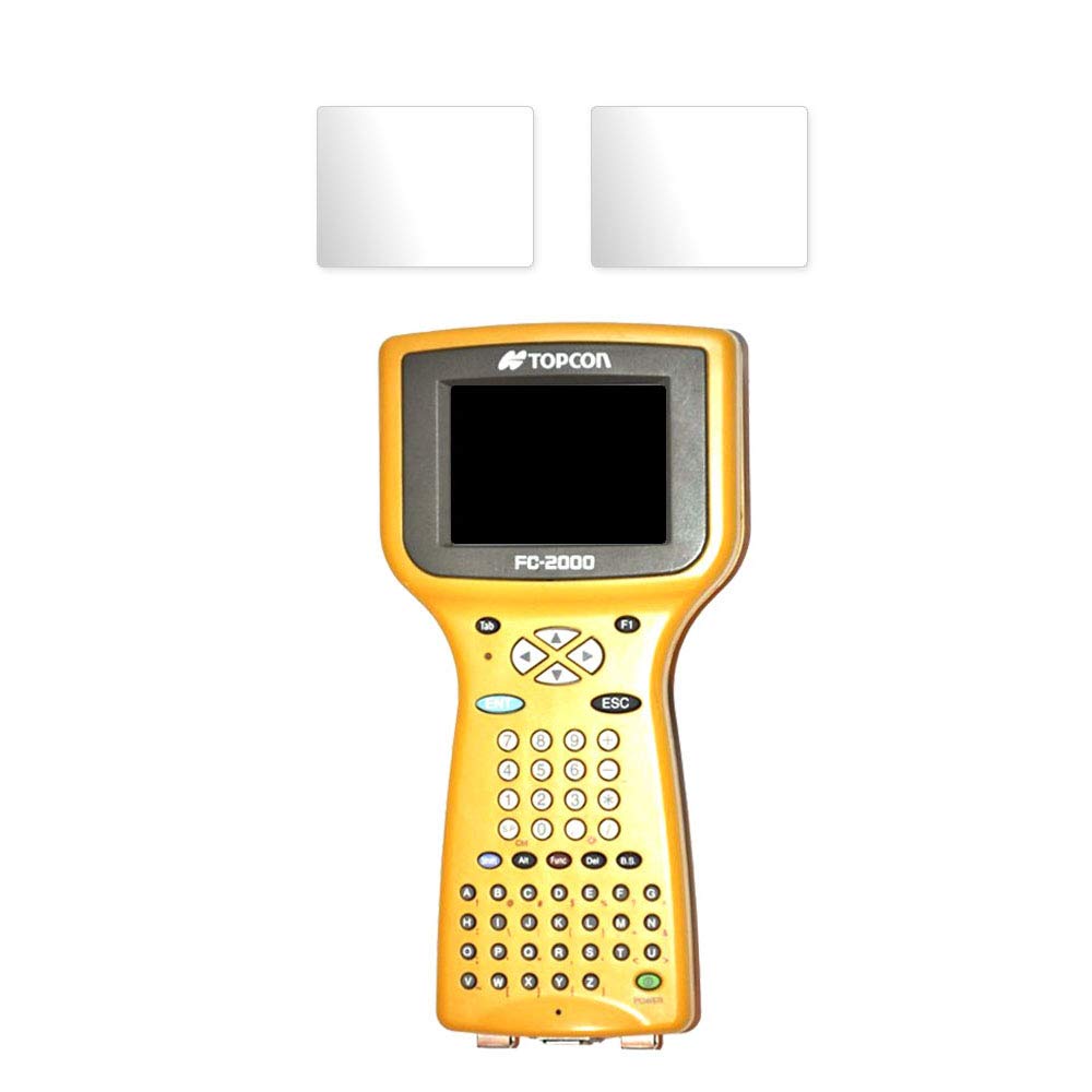 Topcon FC-2000 Screen Protector 2 Pack - Anti-Glare & Scratch Resistant Film for Touchscreen Protection | Perfect for Field Work, Construction Sites & Outdoor Use