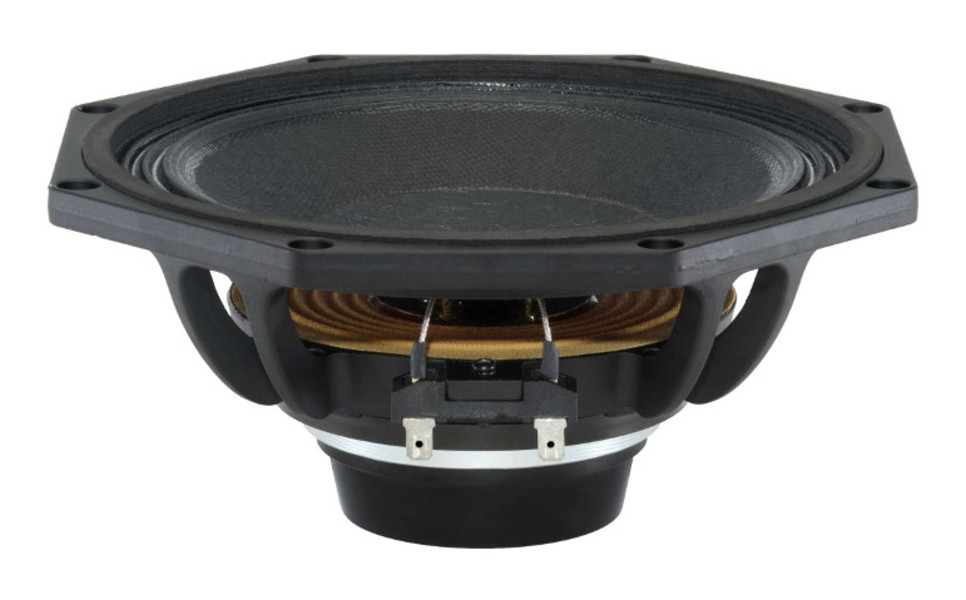 B&C 8MBX51 8 Ohm 200W Neodymium Woofer with 2.0 Voice Coil - High Power Speaker for Professional Audio & DJ Equipment, Home Theater, and Car Audio Systems