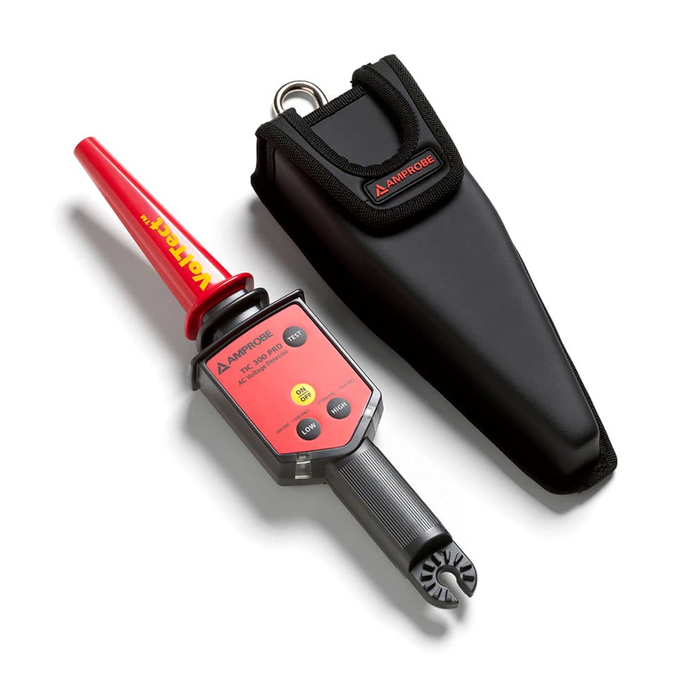 Amprobe TIC 300 PRO Non-Contact Voltage Tester - Intrinsically Safe High Voltage Detector for Electrical Safety Testing | Ideal for Electricians, HVAC & Industrial Use