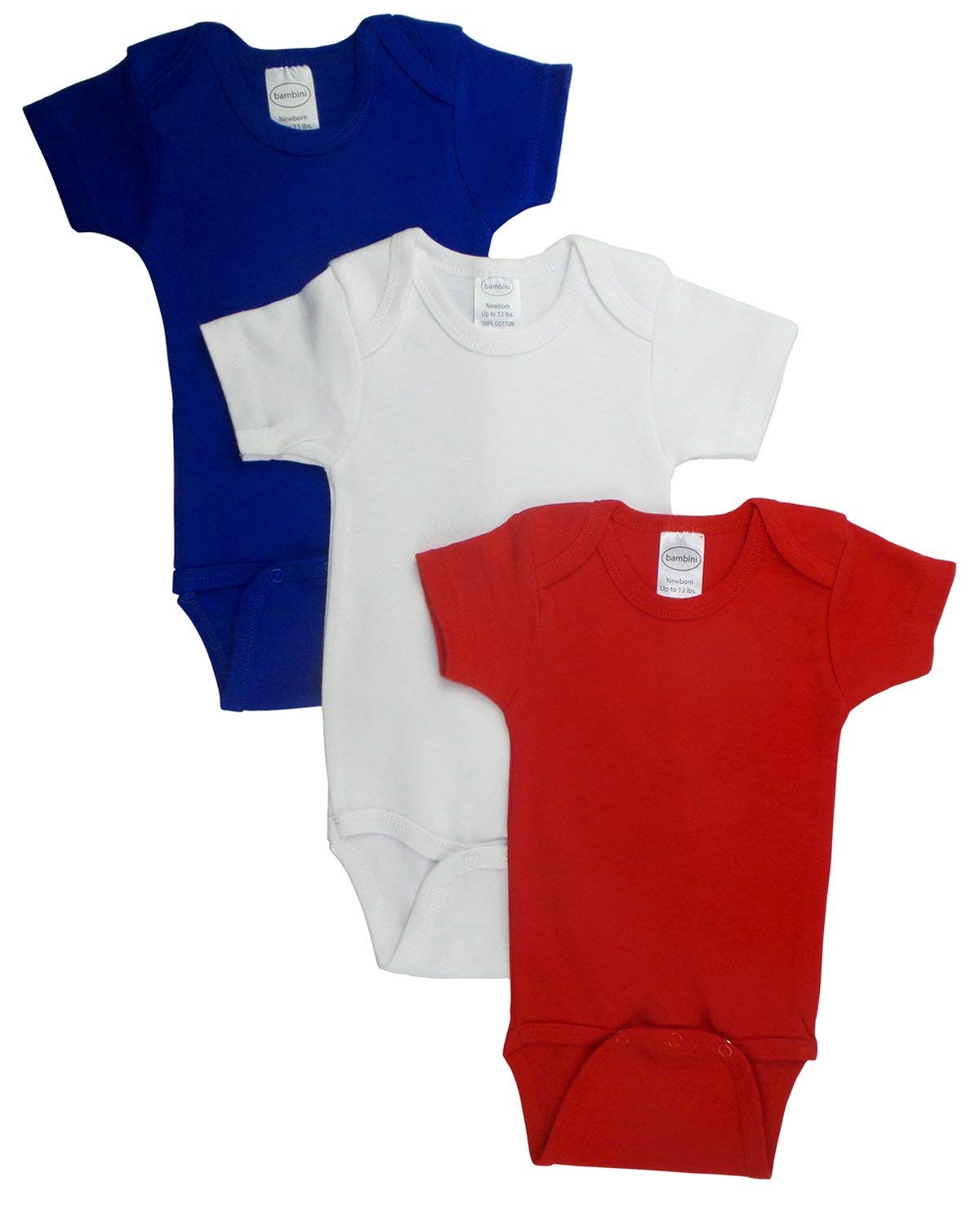 Best Red Bodysuit Onesies for Babies - Soft & Comfortable 3-Pack - Perfect for Sleepwear, Playtime & Everyday Outfits
