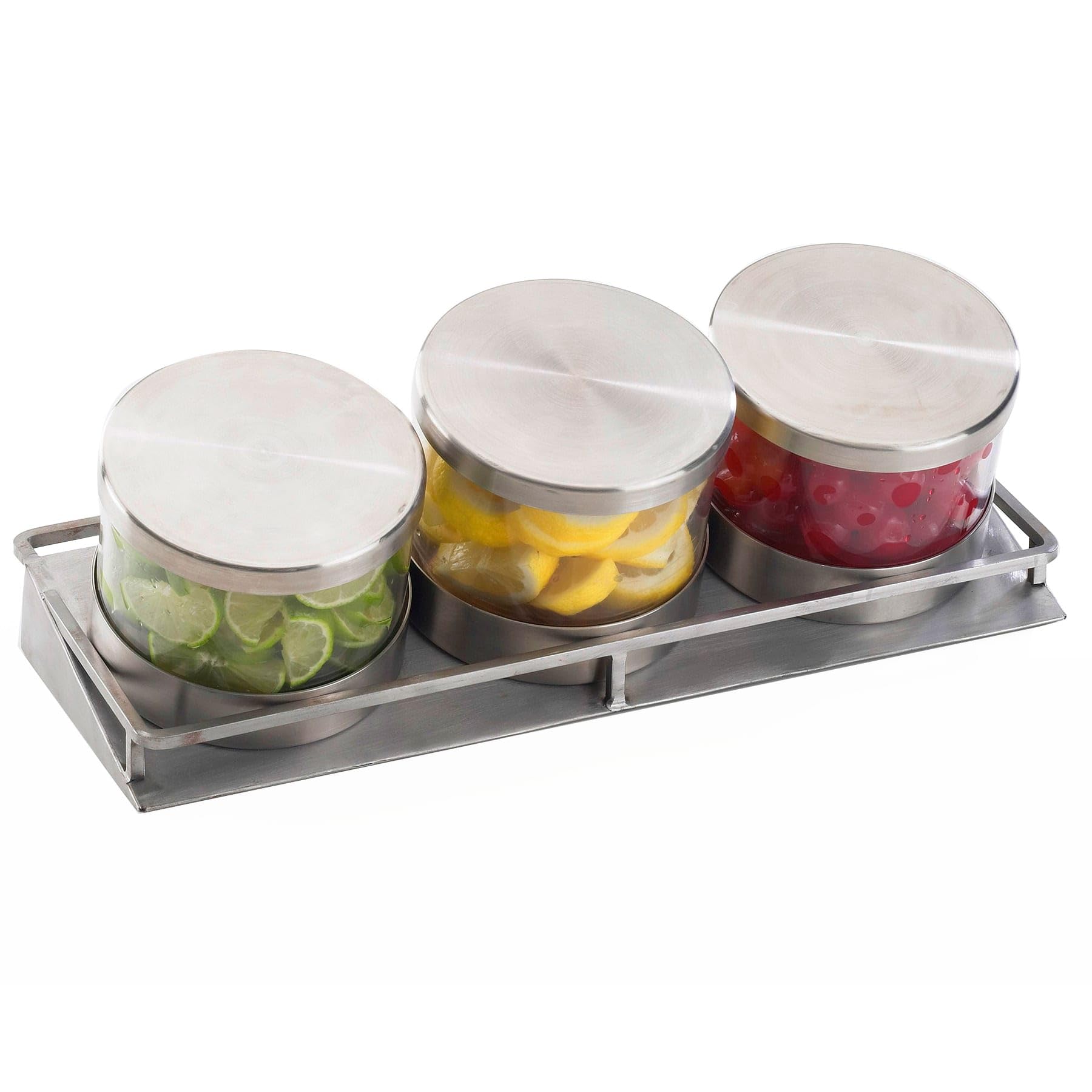 Premium 1850-4-55 Mixology Jar Display - 13.5